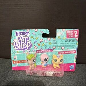 Hasbro Littlest Pet Shop Series 2 Horse Bird Cat Figures